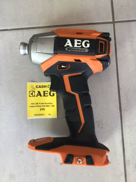 AEG 18V 4.0ah Brushless Impact Driver BSS18BLC 99 Power Tools