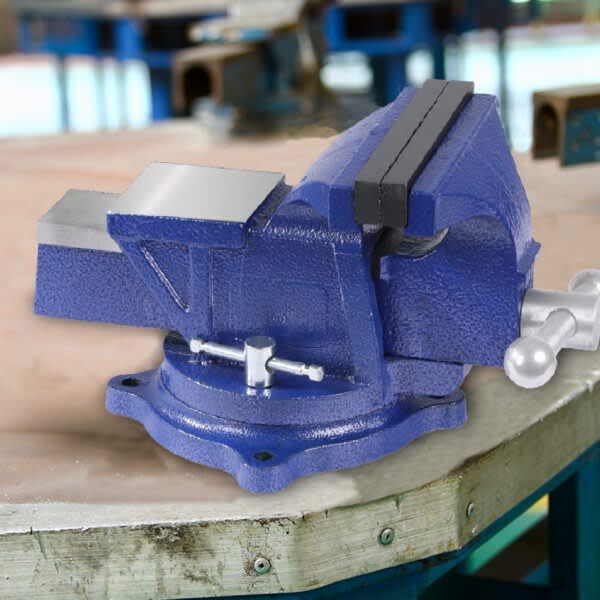 4 Heavy Duty Table Bench Vice Workbench Anvil Swivel Base Grip Clamp