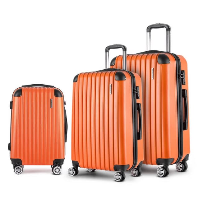 3pc Luggage Sets Trolley Travel Suitcases Bags Gumtree Australia