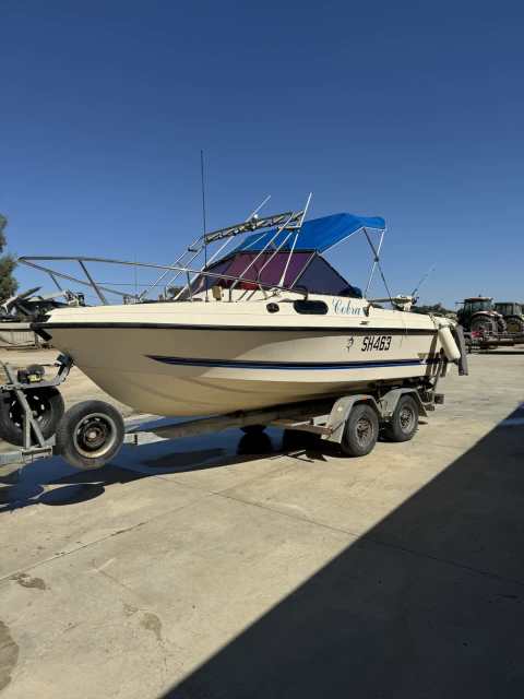 5.5m Kingcraft Cobra Fibreglass Fishing Boat | Motorboats & Powerboats ...