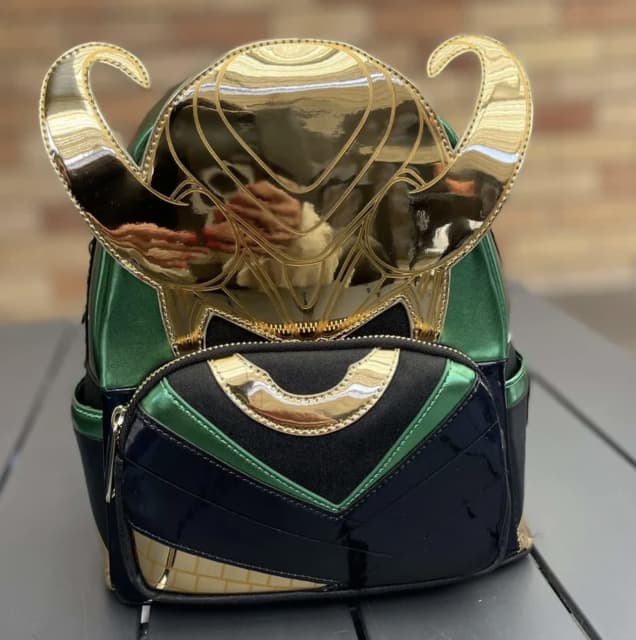 Real VS Fake Loungefly Mini Backpack (Marvel's Loki)