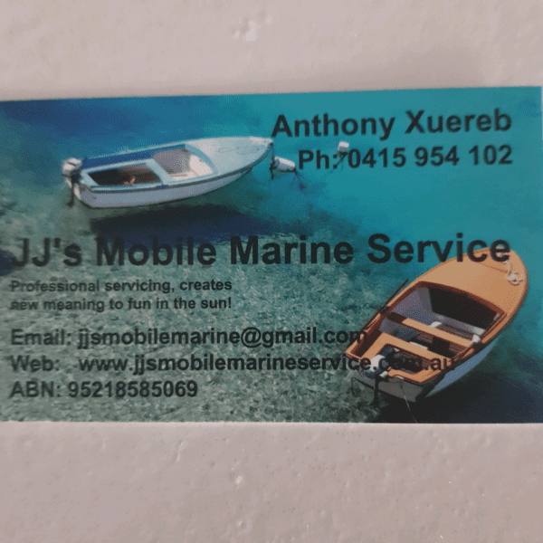 JJ's Mobile Marine Service Mobile Marine Mechanic Other Business