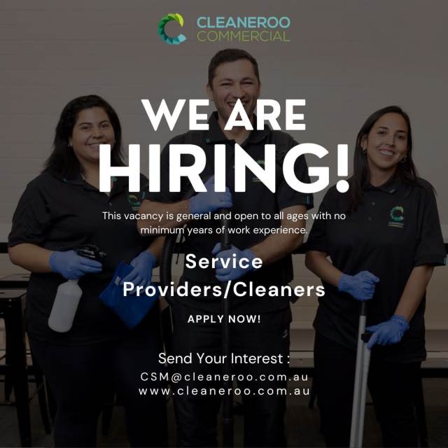 Commercial Cleaner for Macquarie Fields NSW 2564 (22hrs/week) Cleaner