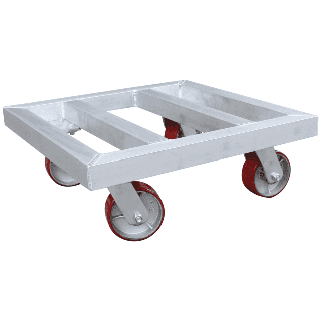 Onyx 1200kg 600mm x 600mm Heavy Duty Aluminium Landing Trolley Kit ...