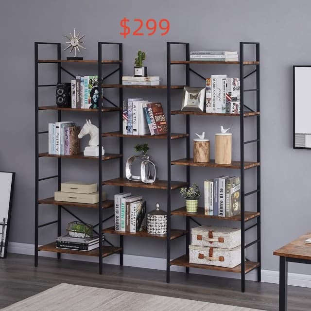 Special!Bookshelf Bookcase Office Laptop Study Computer Desk Shoe Rack