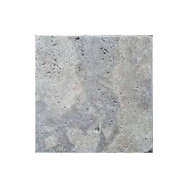 Silver Tumbled Paver Travertine Size 600x400x30 Building Materials