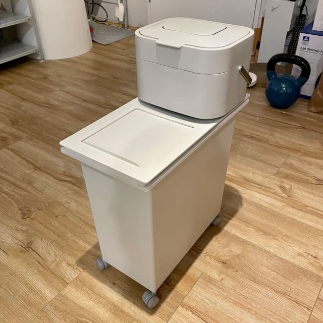 FREE MUJI 30L Rubbish Bin & JosephJoseph 4L Food Waste Caddy Other