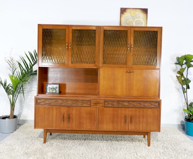 FREE DELIVERYRetro Vintage John Grimes Sideboard Hutch Buffets