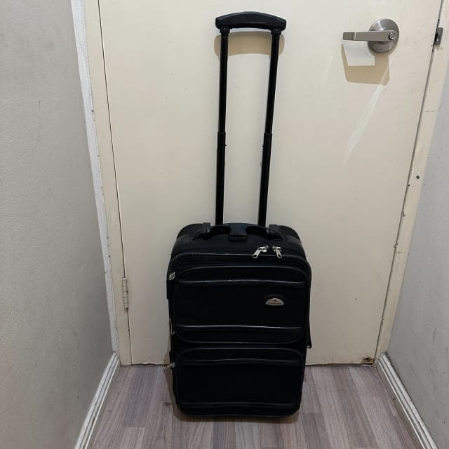 SAMSONITE 54CM LUGGAGE BAG SUITCASE CABIN CARRY ON TROLLEY TRAVEL CASE