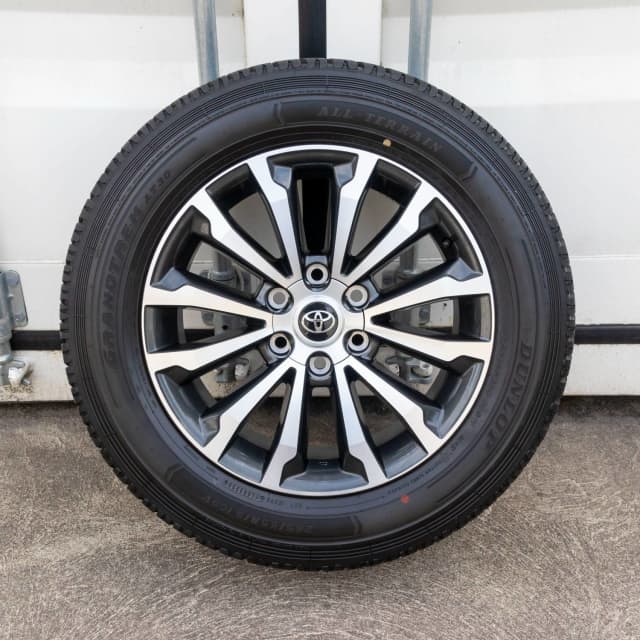 Toyota Prado 19 inch Rims & Dunlop A/T Tyres - New | Wheels, Tyres ...