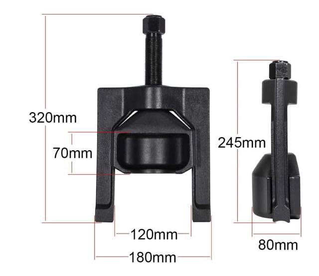 Heavy Duty Universal Joint Puller Remove U Joint with Bearing Cups