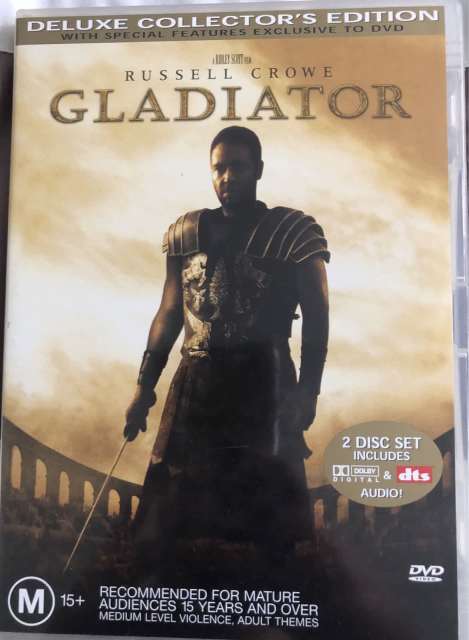 Gladiator 2 Disc Collectors Edition DVD Starring Russell Crowe | CDs ...