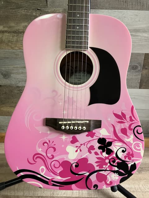 disney washburn acoustic guitar