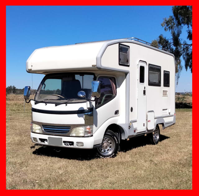 TOYOTA CAMROAD MOTORHOME CAMPERVAN WINDSOR EXPLORER JAYCO WINNEBAGO