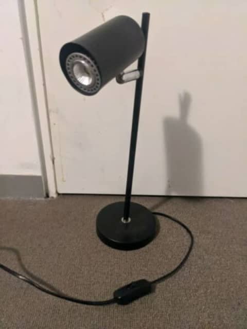 Verve design black lennox 2024 led desk lamp