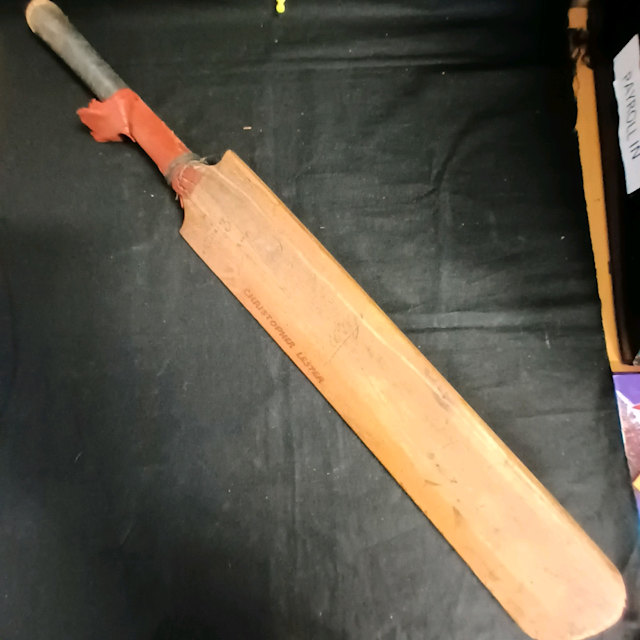 Antique Cricket bat "best selected" willow'3 1870s Antiques Gumtree