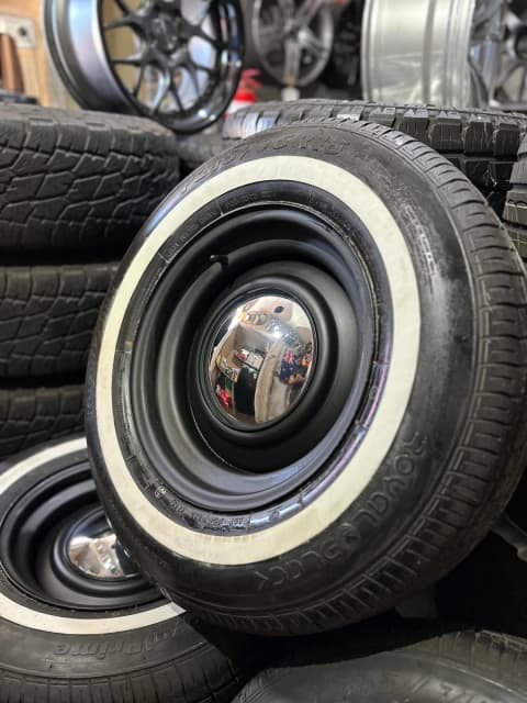 15 inch smoothie wheels white wall tyres package ford chev 5  120 |  Wheels, Tyres & Rims | Gumtree Australia Logan Area - Waterford | 1306812953