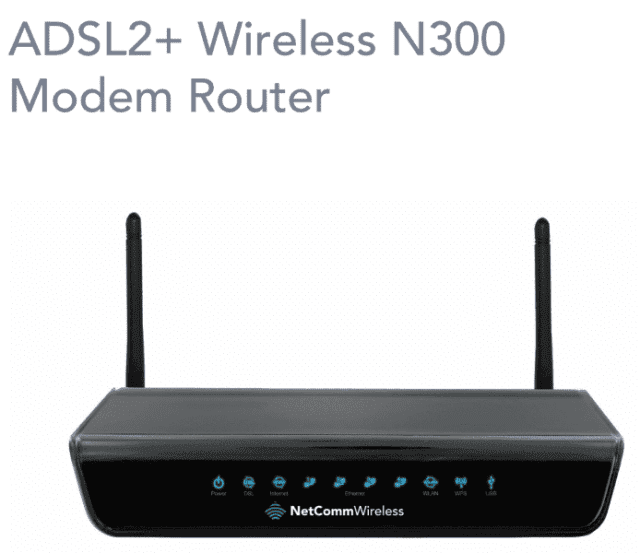 Wireless ADSL2 N300 Wifi Modem Router Modems & Routers