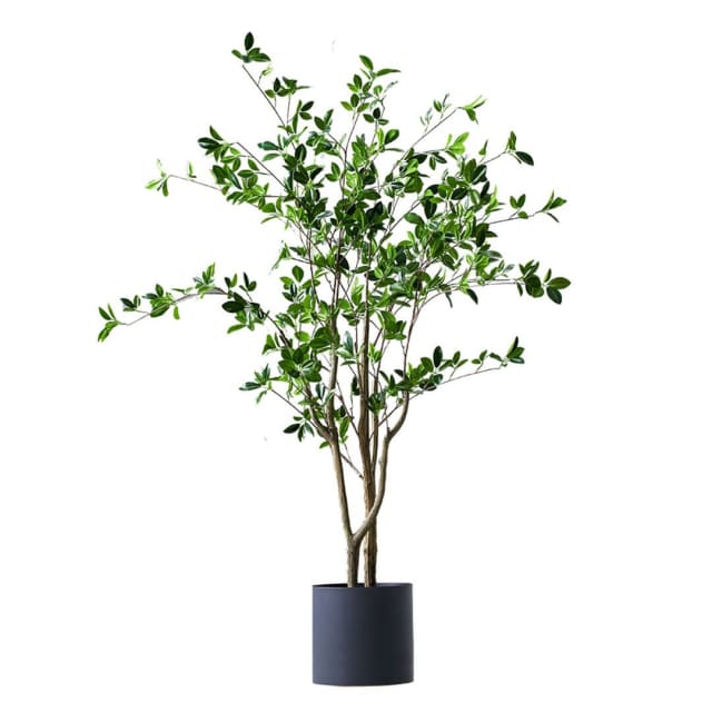 SOGA Green Artificial Indoor Watercress Tree Fake Plant Decorative