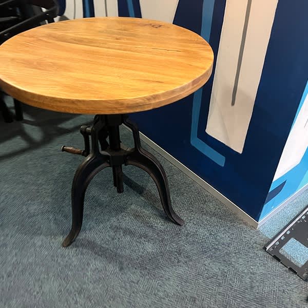 Our price 140 RRP 500 Draftsman Adjustable Bar Bistro Table Coffee