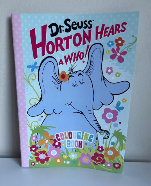 Dr Seuss Horton Hears a Who! Colouring Book | Children's Books ...