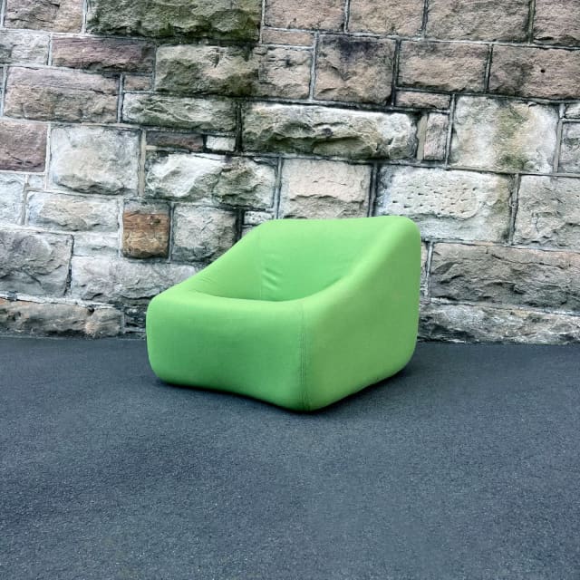 Collectable Grant Featherston Numero VII Low Back Chair in Green 1970s