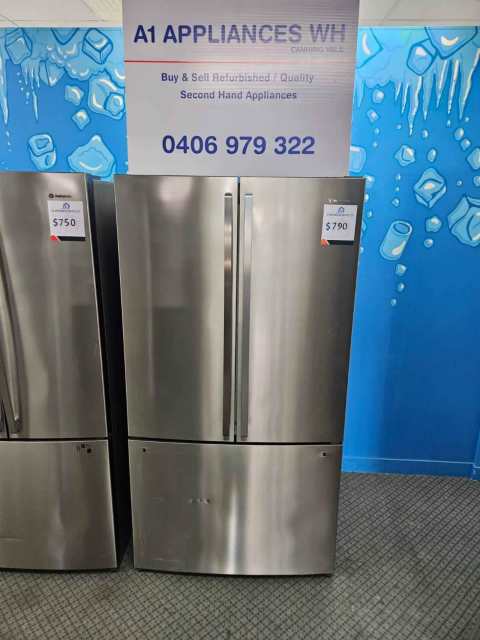 Westinghouse 605L French Door Fridge Freezer / WHE600SA - Fridges ...