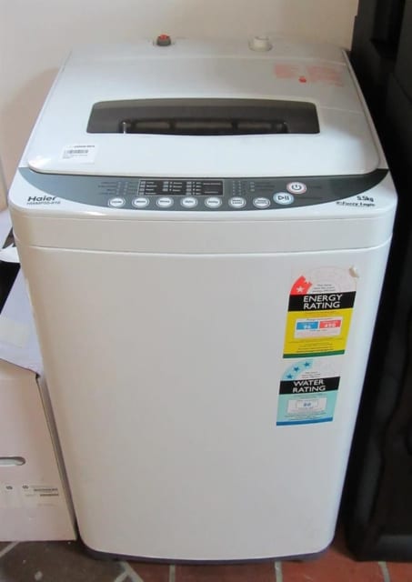 haier washing machine leaking