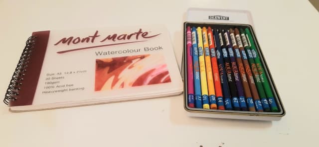 Mont Marte Woodless Watercolor Pencils