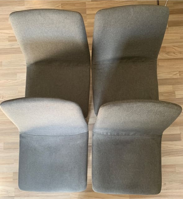 4x dinner chairs (Grey) Dining Chairs Gumtree Australia Melbourne