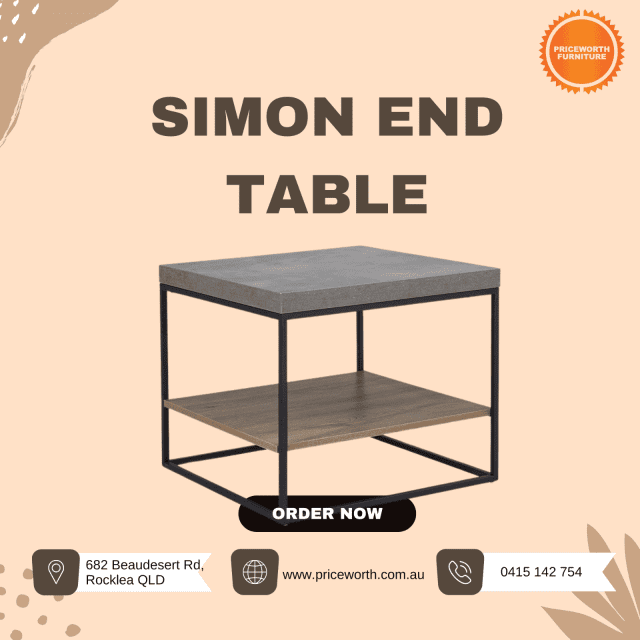 ON SALE!!!! MINIMALIST SIMON END TABLE!!!! Buffets & Side Tables