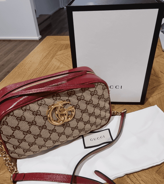 Authentic Gucci Box and Duster Bag  Gucci crossbody bag, Gucci crossbody,  Bags