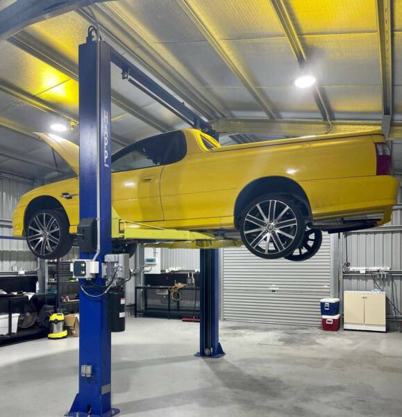 Happ45P chain free car lift hoist 4.5T clear floor FREE ramps BRIS Other Parts & Accessories