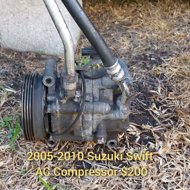 Suzuki Swift air con pump compressor Engine, Engine Parts