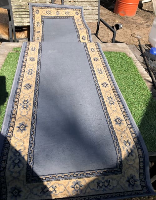 Blue Patterned Hall Runner Rugs & Carpets Gumtree Australia Logan