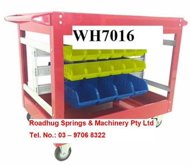 TROLLEY Steel trolley 32 bins Part No. WH7016 Tool Storage