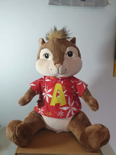 Build A Bear Alvin and the Chipmunks 13 Plush Stuffed Animal Hawaiian ...