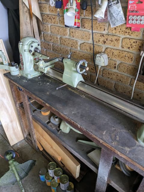 Myford ml8 deals wood lathe