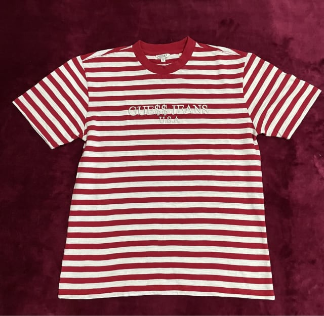 største Steward at tiltrække ‼️ ASAP Rocky x GUESS Red Striped T-shirt (fits Medium) | Tops | Gumtree  Australia Canning Area - Willetton | 1308553369