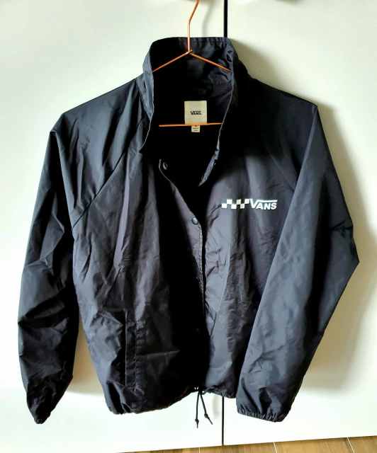 Jacket Windbreaker Black Unisex Size Medium | Jackets & Coats | Gumtree ...