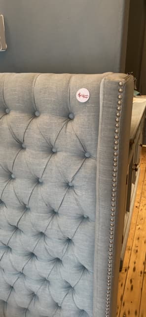 Margaux French Blue Queen Bedhead $400 | Beds | Gumtree Australia Manly ...