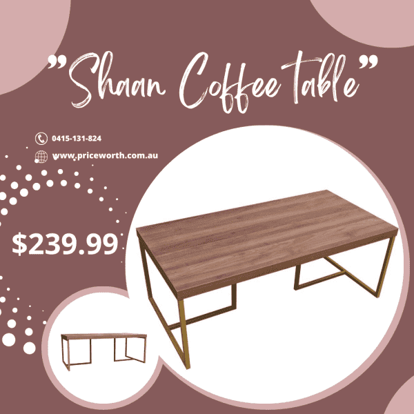 CHIC AND ELEGANT COFFEE TABLE!! AVAILABLE!! OWN YOURS NOW!!! Coffee
