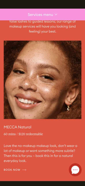 30 Mecca Natural Makeup Application