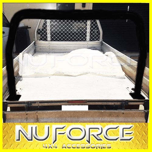 UNIVERSAL REAR LADDER RACK BLACK TRAY COLORADO DMAX RANGER NAVARA LDV