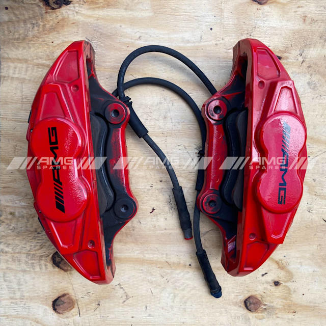 W176 C117 Mercedes AMG brake caliper front pair brembo A45 CLA45