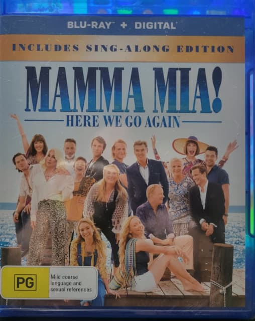 Mamma Mia Here We Go Again Blu Ray Digital Movie Cds And Dvds Gumtree Australia Rockingham 6856