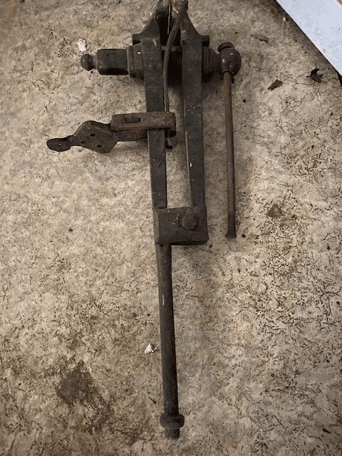 Blacksmith Leg Vise Bench Iron Steel Early Fordge - Antiques in ...