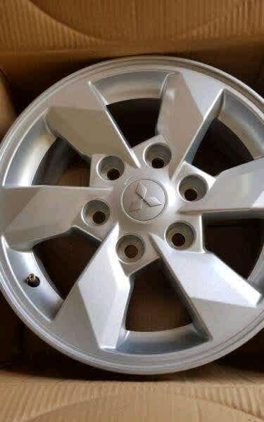 2x2017 MITSUBISHI TRITON MQ ALLOY WHEELS 16INCH OEM SET 16X7 A1 SPARE ...