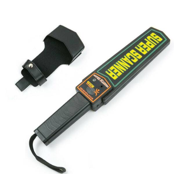 Handheld Metal Detector Portable Security Super Scanner Wand Power