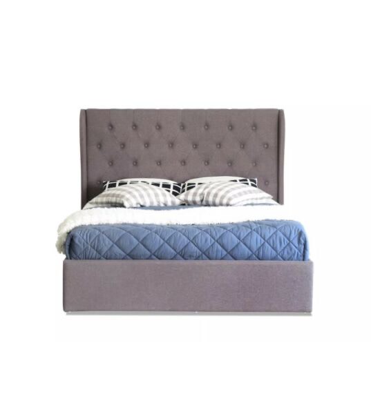 Brand new “wd11 “Modern Fabric Bed Frames double Queen king in Grey Beds Gumtree Australia